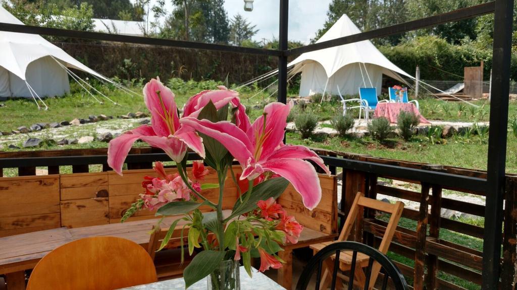 Acatitlan Glamping Hotel Valle de Bravo Eksteriør billede